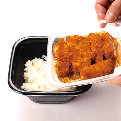 ふるさと納税 大館市 【割烹美さわ】大館さくら豚ロースかつ丼4個セット |  | 02