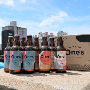 ONE's BREWERY クラフトビール 定番３種24本セット_OS273-0001