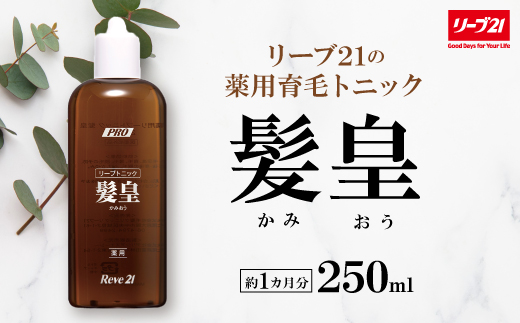 
リーブ21の薬用リーブトニック髪皇(かみおう)(250ml) ＜約1カ月分＞【1418863】
