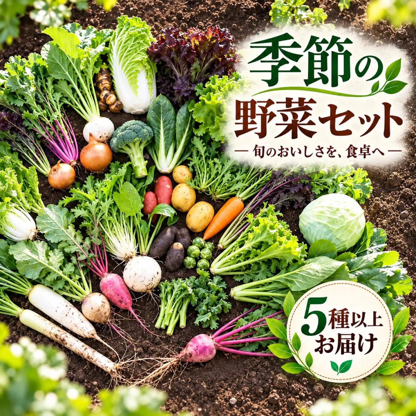 季節の野菜セット ／ 旬 野菜