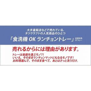 【ピンク2枚組】ST ランチョン トレー L 39cm ミルキー チェック タツクラフト 【Tk98】