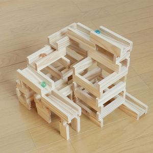 コロカラつみき＆からからつみき3種類クリエイティブセット252P木のおもちゃ 知育玩具 子供 おもちゃ 積み木 男の子 女の子 子ども プレゼント ビー玉 ピタゴラ 4歳 5歳 安心 安全 国産 宮崎