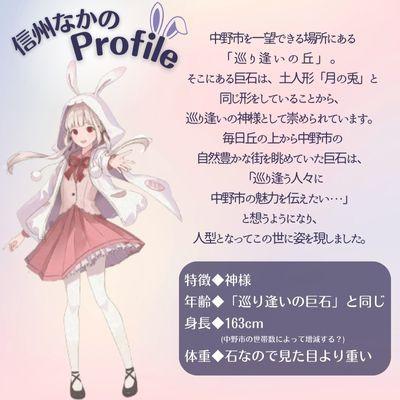 ふるさと納税 中野市 【完全受注生産】中野市魅力発信Vtuber「信州なかの 」等身大抱き枕 |  | 02