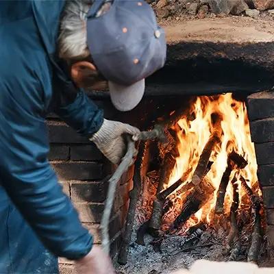 木炭 樫 5kg　高知県産 国産炭 BBQ キャンプ 火持ち抜群 アウトドア用 樫木炭