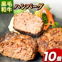 【ふるさと納税】肉 黒毛和牛 ハンバーグ 天空和牛ハンバーグ 約1kg (約100g×10個) 《30日以内に出荷予定(土日祝除く)》有限会社松牛 和歌山県 紀の川市 熊野牛 紀の川天空和牛 惣菜 おかず