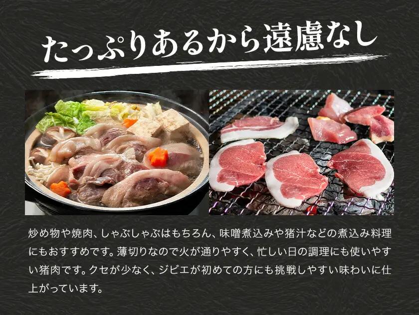 猪肉切り落とし 計約1kg ダブルビーゼット株式会社《30日以内に出荷予定(土日祝除く)》