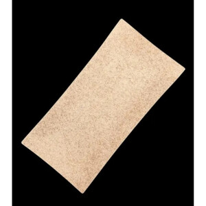 波レクタングルプレート  乱糸（マット仕上げ）漆白［NF104］