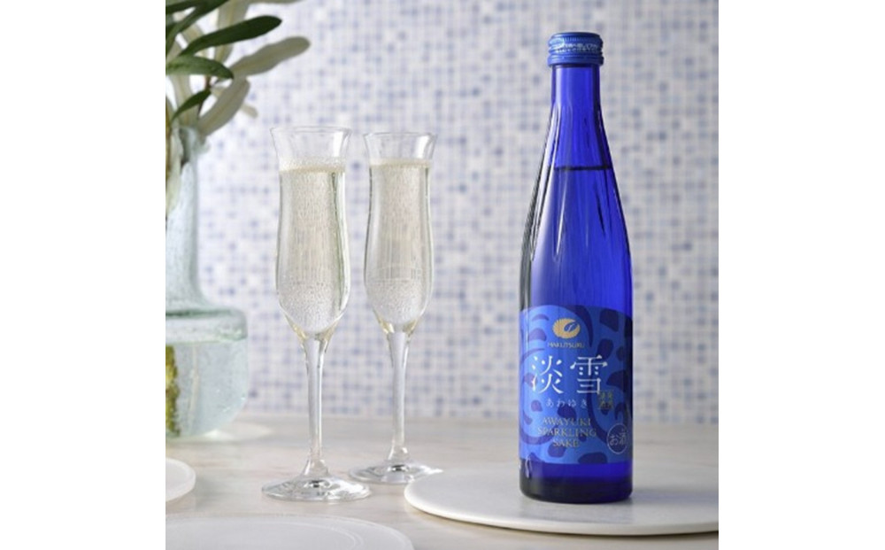 白鶴 淡雪スパークリング 300ml瓶 x 12本