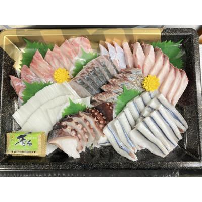 ふるさと納税 能登町 【冷凍】刺身盛り合わせセット(4人前) |  | 01