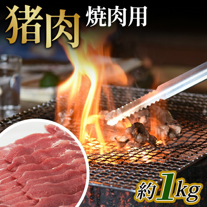 【ふるさと納税】猪肉　焼肉用約1kg［No.949］／ 冬季 天然 食肉 送料無料 広島県