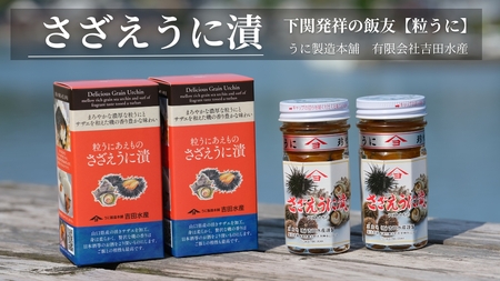 さざえ うに漬 2本 うに 【5営業日以内発送】 ED10