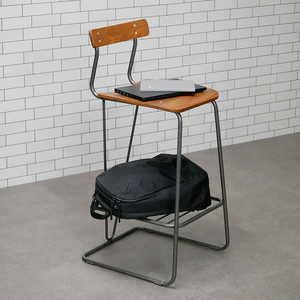 A-100Re （エ－ヒャクレ） HIGH CHAIR クリア_ナチュラル  EB8-0629