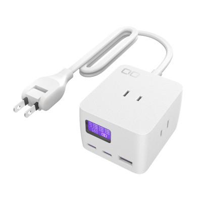 ふるさと納税 守口市 CIO 卓上 電源タップ USB付 Polaris CUBE DESK 65W ホワイト