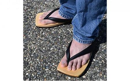 茶人 SA-05 スムース革/ブラック Mサイズ