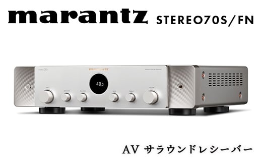 
marantz AVサラウンドレシーバー STEREO70S/FN マランツ F23R-874
