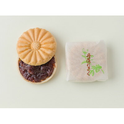 【ふるさと納税】京都与謝野町のおみやげ定番の和菓子 もなか(10個/12個/16個/20個/30個/40個)】【配送不可地域：離島・北海道・沖縄県】【G1703542】