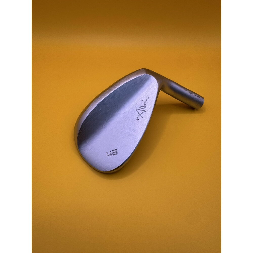 【ふるさと納税】【福岡市】女性クラフトマンの阿比留俊子　設計・デザイン　Abi Wedge ホワイトクロムメッキ48°　N.S.PRO MODUS3 WEDGE 105