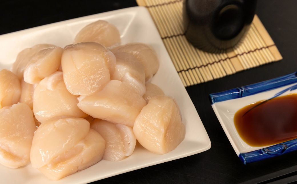 【禁輸に負けない】ホタテ 北海道 豊浦 噴火湾 礼文華 約500g 帆立 貝柱 2年貝 TYUAD002