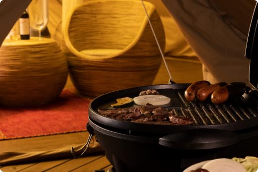 猪苗代グランピングBBQテラス グランピングプレミアムBBQ ペア利用券_イメージ5