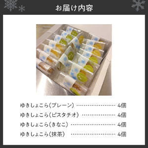 ゆきしょこら（オススメセット）16個入り 焼き菓子