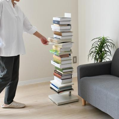 ふるさと納税 三条市 ブックタワー ハイタイプ(8段)アイボリーDS143IV 【034S027】 |  | 03