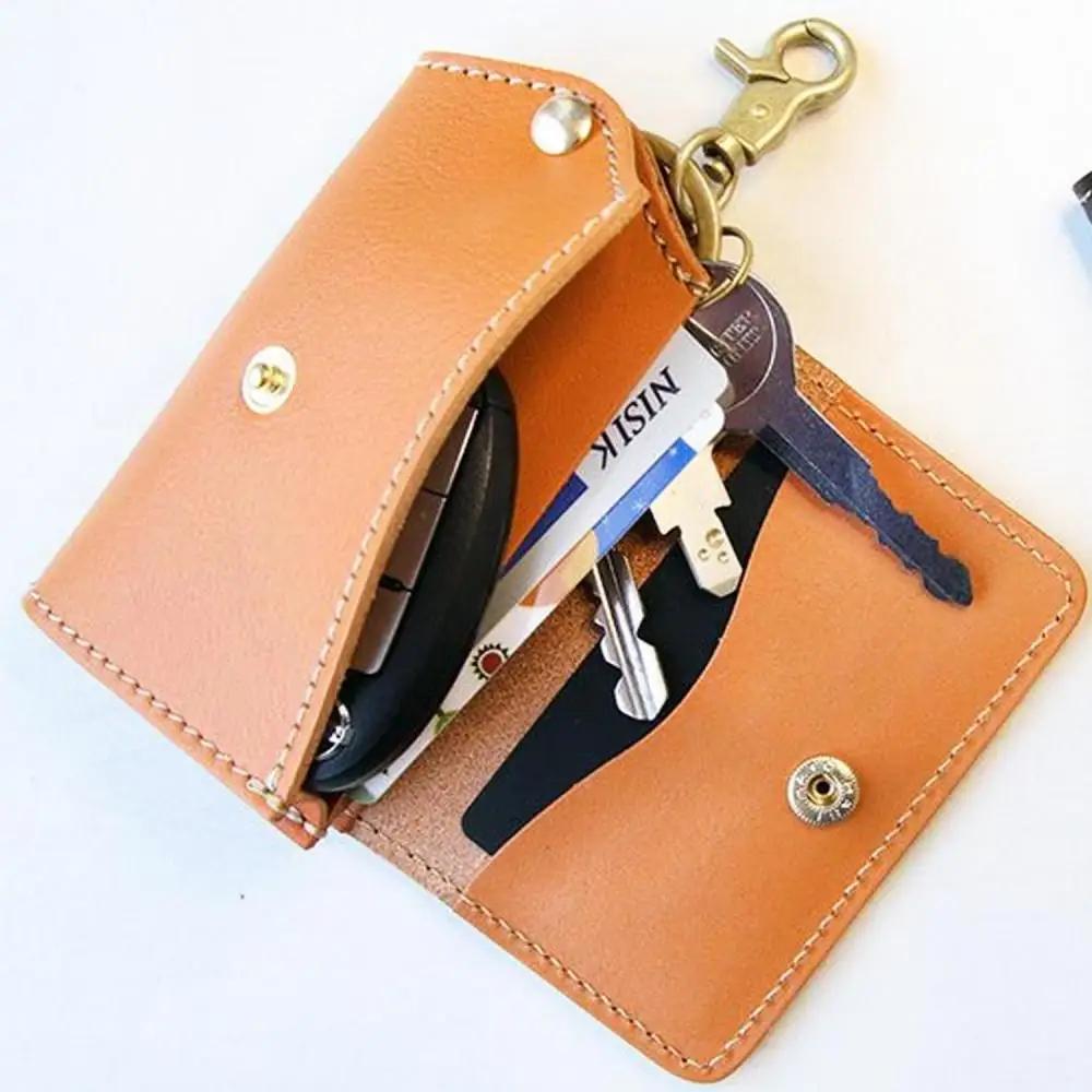 ＜カラー選択可能＞スリムフィットインキーケース【福岡市内製造】 チョコ