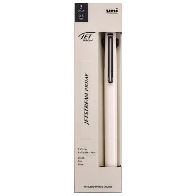 
            JETSTREAM PRIME 3色ボールペンノック式0.5mm ベージュ【1661688】
          