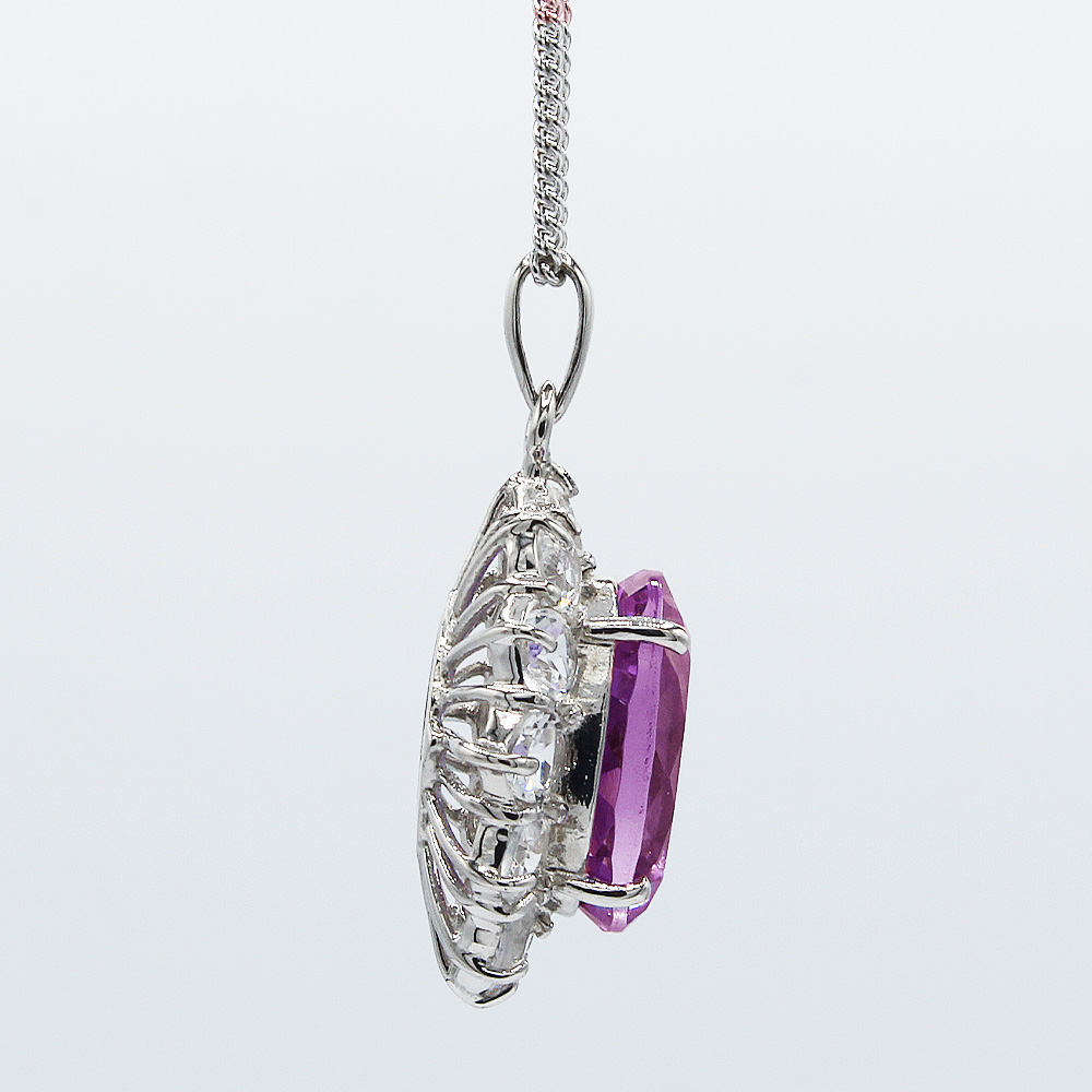 アメジスト ペンダント 6ct SV925 （16100）