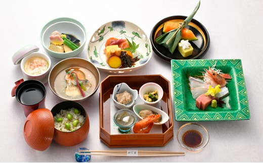 
和か葉　季節の懐石料理　平安　1名様【 お食事券 チケット 懐石料理 四季折々 庭 日本料理 和か葉 奥座敷 1名 】[№5346-0092]
