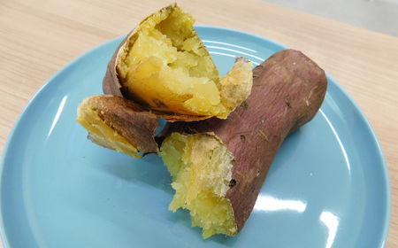 No.518 【箱入り】坂東市産　生さつまいも　紅はるか5kg（泥付きS、M、L混載）