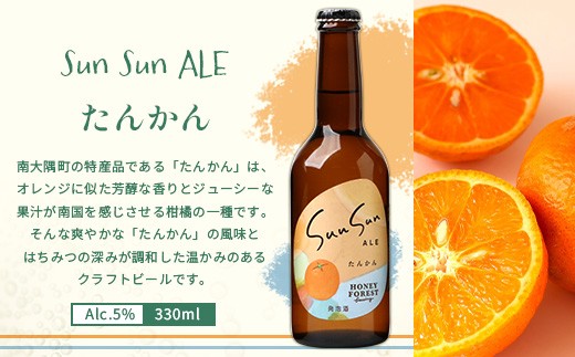 【お歳暮】さっぱり！本土最南端のクラフトビール！飲み比べ6種6本セット HF-11-os｜鹿児島県 南大隅町 Honey Forest Brewing