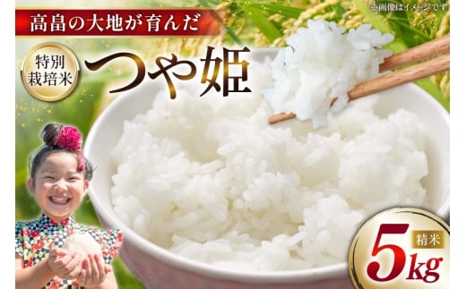 令和7年産 特別栽培米 つや姫 5kg [石川重蔵商店 山形県 高畠町 tk06bcz280002] 精米 白米 米 お米 ブランド米 ごはん ご飯