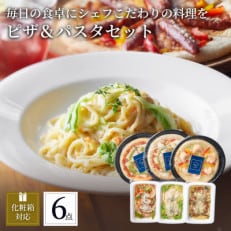 ぶどうの樹のシェフ特製ピザ&パスタセット