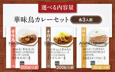 博多華味鳥　カレーセット9食入り 愛媛県大洲市/トリゼンフーズ株式会社 カレーレトルト カレー インスタントカレー はなみどり[AGDT007]