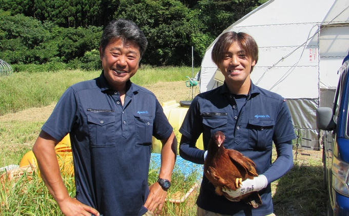 親子で育てる比内地鶏！美味しいですよ！