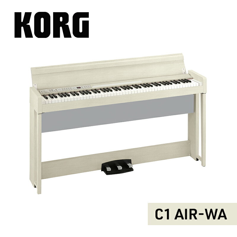 【ふるさと納税】C1 AIR-WA　ピアノ 電子ピアノ デジタルピアノ 電子楽器 日本製 RH3鍵盤 Bluetooth対応 88鍵盤 ホワイトアッシュ