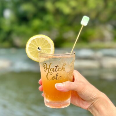 クラフトコーラシロップ2瓶・グラスセット Hatch Cola | はちみつ生レモンコーラ