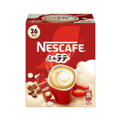 【ふるさと納税】ネスカフェ エクセラ ふわラテ 26P×12箱(合計312杯)【配送不可地域：離島・沖縄県】【1610705】