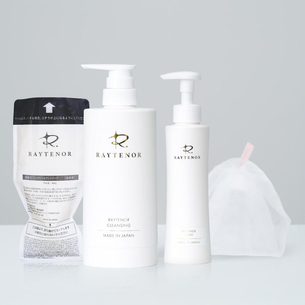 【ふるさと納税】 レイテノールパーフェクトセット クレンジング ウォッシュ 洗顔 せんがん 泡洗顔 スキンケア 素肌 美人 美容 ノーファンデ ケア 保湿 ツヤ うるおい 潤い 美肌 あわ 乾燥 エステ 毛穴 くすみ 美肌ケア 肌 化粧品 フェイスウォッシュ 神奈川 湘南 藤沢