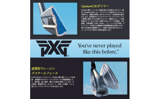 PXG 0311 GEN8-P アイアン#5～PW 6本セット-S(スチール)【1735028】