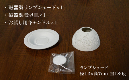 【波佐見焼】リトファニーキャンドルライト〈不思議の国のアリス〉【ルセラ・ポーセリン】[CG14]