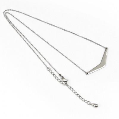 ふるさと納税 弥彦村 純チタンバーネックレス(V字)42cm |  | 03