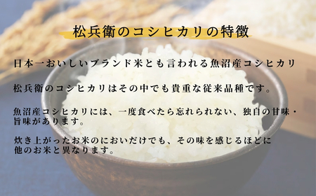【令和7年】魚沼産コシヒカリ「プレミアム松兵衛」5kg 山口松兵衛農園 | 新潟県 コシヒカリ お米 おこめ