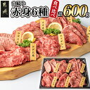 【ふるさと納税】宮崎牛赤身6種600g - 牛肉 ウデミスジ/ウデ三角/ウデクリ/とうがらし/ウデ赤身/ウデカルビ 宮崎牛焼肉 赤身部位 ギフト 贈答用 焼き肉 送料無料 16-2601【宮崎県都城市は2年連続ふるさと納税日本一！】