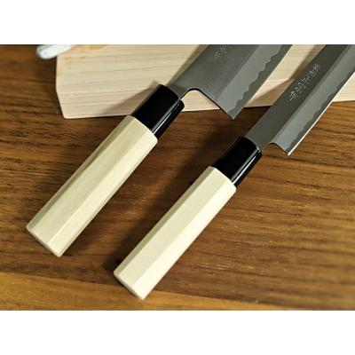 ふるさと納税 関市 濃州正宗作 鋼和包丁2点セット(出刃+刺身)(専用砥石+研ぎ方DVD付き)【飛騨美濃す |  | 02