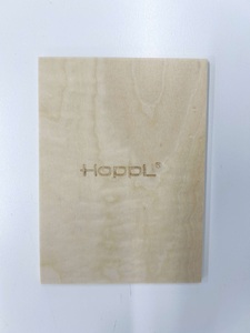 HOPPL（ホップル） スタッキングボックストイ ひこうき（型はめパズル） メッセージプレートなし（シンプルプレート）