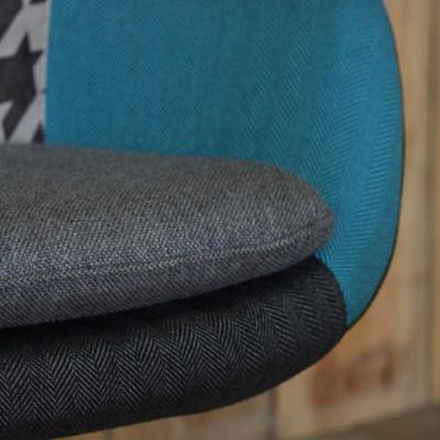 ふるさと納税 富田林市 Cosmic Chair (コスミックチェア) シルバーX脚 モザイククレイジーパターン【SWOF】 |  | 02