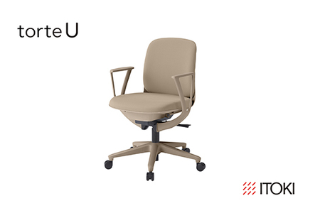 オフィスチェア イトーキ トルテＵ 【エクリュベージュ】 【EI151W1】 オフィス チェア 日本製