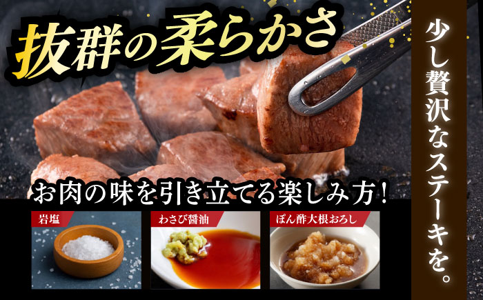 【訳あり】A4〜A5 国産牛ヒレサイコロステーキ 600g 《築上町》【久田精肉店】 博多和牛 牛肉 人気 おすすめ [ABCL178]