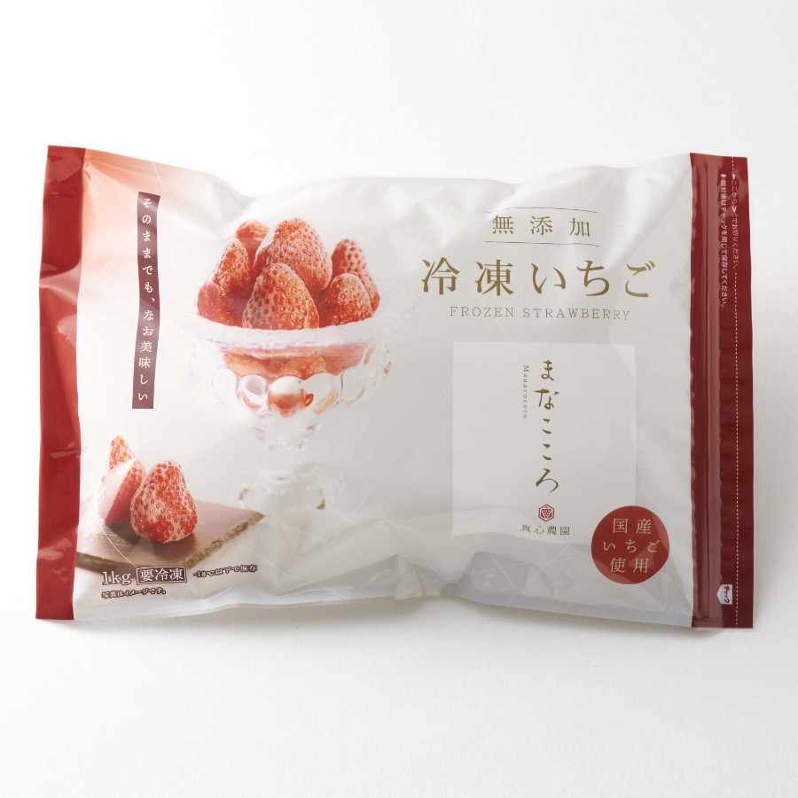 ＜まなこころ＞冷凍いちご　あまりん　1kg×1袋